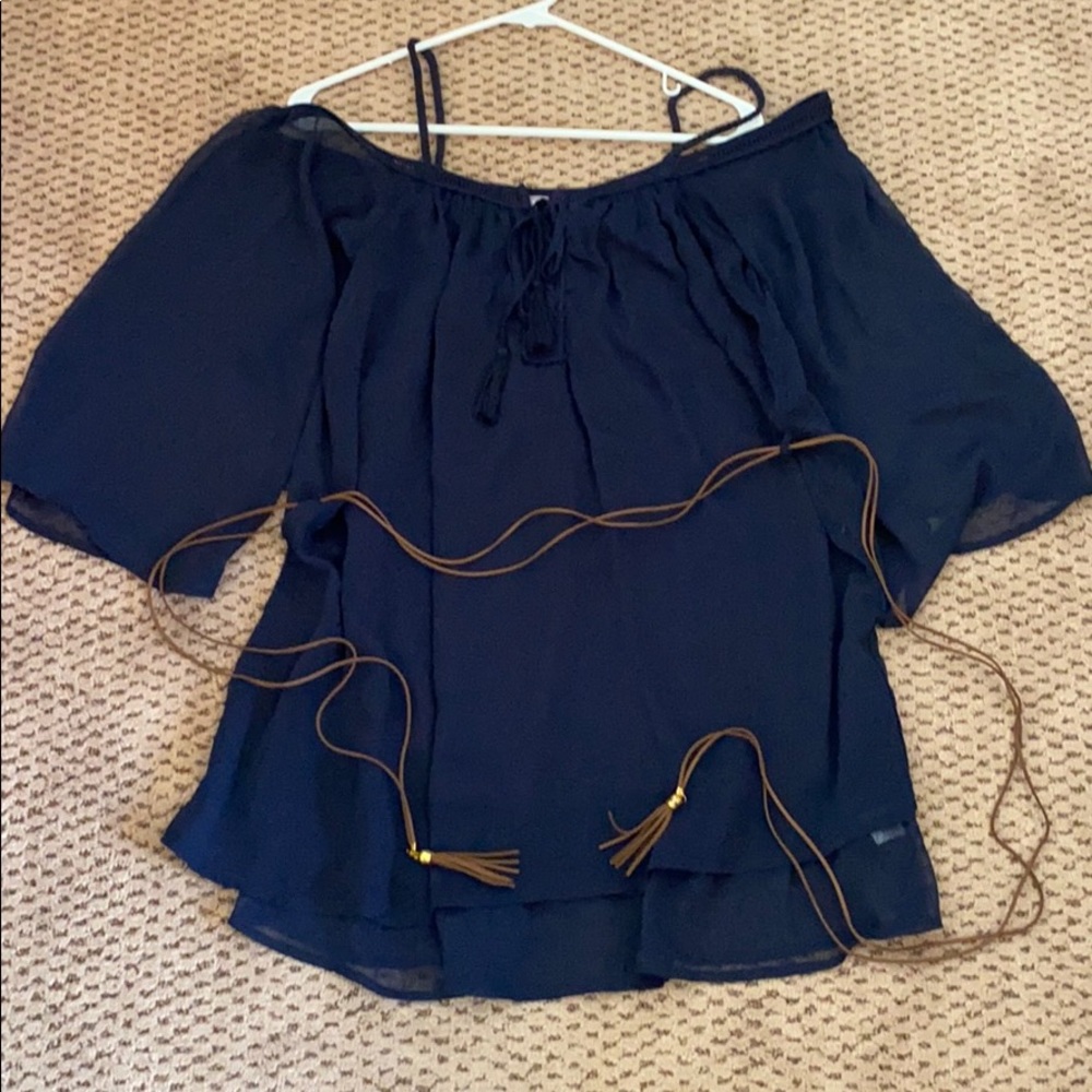 Navy blue dress